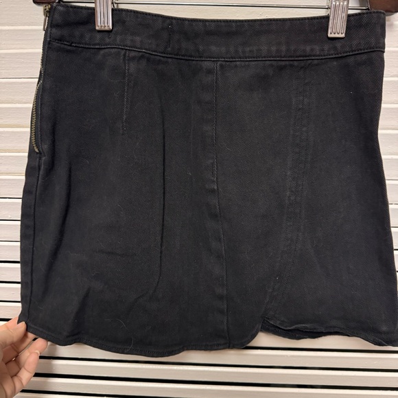 PacSun black Jean skirt 25 - Picture 5 of 6